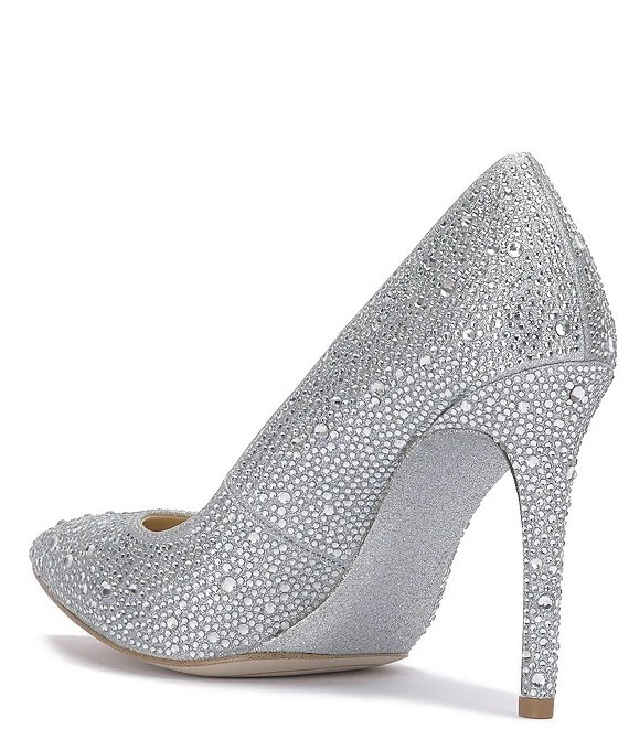 Jessica Simpson Bridal Collection Pembe Rhinestone Pumps 8 Jessica Simpson Bridal Collection Pembe Rhinestone Pumps - Afbeelding 6