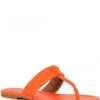 Kurt Geiger London Kensington T-Bar Quilted Leather Flat Thong Sandals -Hummel Winkel 00000000 zi 33fba4a1 5723 4814 982a 29aacc1dfcc1