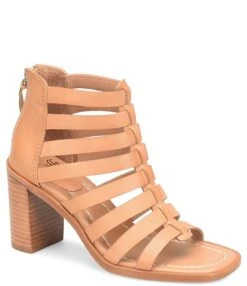 Sofft Stratford Gladiator Leather Heeled Sandals