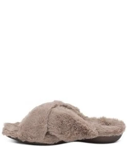 Aetrex Penelope Adjustable Faux Fur Slippers -Hummel Winkel 00000000 zi 356368cd be51 4524 a265 c3e9008ae568 03 ai