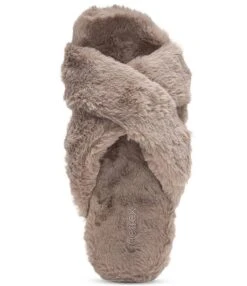 Aetrex Penelope Adjustable Faux Fur Slippers -Hummel Winkel 00000000 zi 356368cd be51 4524 a265 c3e9008ae568 04 ai