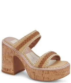 Dolce Vita Whim Raffia Banded Platform Slide Sandals -Hummel Winkel 00000000 zi 3782fcf4 300b 4335 b80d 008bff043006