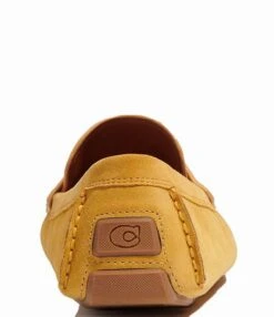 COACH Men's C Coin Suede Drivers