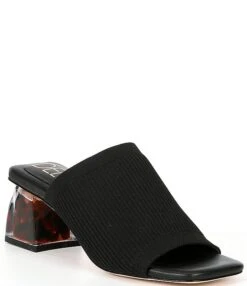 Deltan Frankie Flyknit Molded Block Heel Sandals -Hummel Winkel 00000000 zi 39cd208b 42ee 4377 aff3 d6855ae532b7