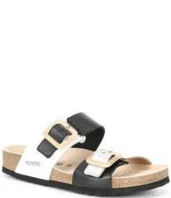 Mephisto Madison Banded Buckle Sandals -Hummel Winkel 00000000 zi 3a7446b3 e406 49d4 a080 9fefc26add02