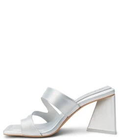 Matisse Oslo Metallic Toe Loop Asymmetrical Thong Dress Sandals