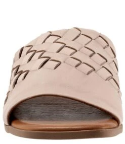 Bueno Tessa Leather Woven Slides -Hummel Winkel 00000000 zi 3e62a2e5 8c49 455e 9c83 da4c0743049c 06 ai