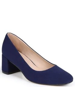 27 EDIT Naturalizer Rebecca Suede Block Heel Pumps -Hummel Winkel 00000000 zi 43498d6f 7609 44fc 849c 0a56de5c8d79