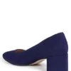 27 EDIT Naturalizer Rebecca Suede Block Heel Pumps