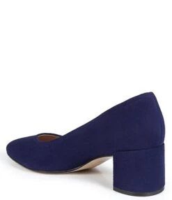 27 EDIT Naturalizer Rebecca Suede Block Heel Pumps