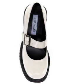 Steve Madden Tulip Patent Platform Mary Janes