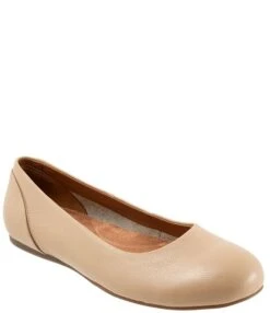 SoftWalk Sonoma Leather Ballet Flats