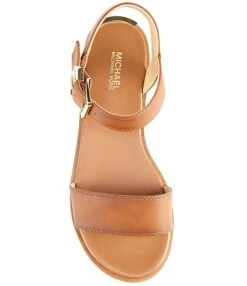 MICHAEL Michael Kors Richie Leather Logo Print Platform Espadrilles -Hummel Winkel 00000000 zi 449b88ae bab3 42d1 a592 dbdf0b1d7e0a 04 ai