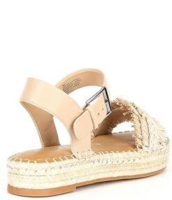 Copper Key Sunkissed Raffia Platform Sandals