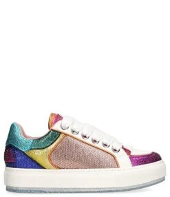 Kurt Geiger London Southbank Rainbow Color Block Crystal Platform Sneakers -Hummel Winkel 00000000 zi 4888736f 73c3 4aec b5d0 1f23a8d514fe 01 ai