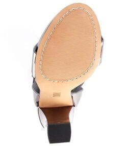 DKNY Terah Patent Metallic Leather Block Heel Dress Sandals -Hummel Winkel 00000000 zi 49060913 5326 4260 84d5 fdece8f16b31 05 ai