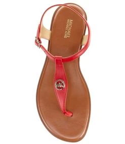 MICHAEL Michael Kors Mallory Leather Thong Sandals -Hummel Winkel 00000000 zi 4965e39b c9b5 4214 84c0 ff7f86fb422a 06 ai