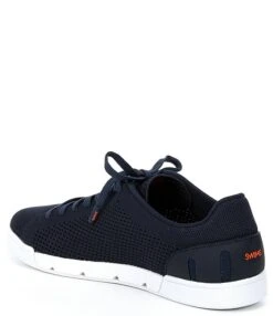 SWIMS Men's Breeze Tennis Knit Washable Lace-Up Sneakers -Hummel Winkel 00000000 zi 498bfa59 ca1d 4c9b 8623 db65f96bf4e7 02 ai