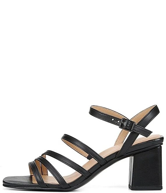 Naturalizer Niko Strappy Leather Square Toe Ankle Strap Dress Sandals 8 Naturalizer Niko Strappy Leather Square Toe Ankle Strap Dress Sandals - Afbeelding 6