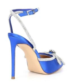 Steve Madden Viable Rhinestone Embellished Bow Ankle Strap Pumps -Hummel Winkel 00000000 zi 4b832b3c c7ba 42b9 b87a c5d4bc8d2de1 01 ai