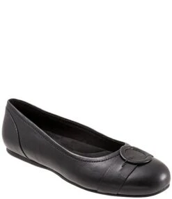SoftWalk Savannah Leather Buckled Slip-On Flats -Hummel Winkel 00000000 zi 4cdf23b9 2512 4be4 8a0e 44dec0913106