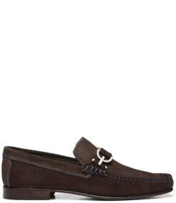 Donald Pliner Men's Dacio Bit Buckle Suede Slip-On Dress Shoes -Hummel Winkel 00000000 zi 505db8fd 7698 4335 ae25 ad80220cadd9 01 ai