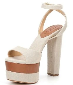 Schutz Kaila Fabric Ankle Strap Mary Jane Platform Dress Sandals -Hummel Winkel 00000000 zi 50b3405b a168 4b1e 85ee f0ad7b7ed0c8 03 ai