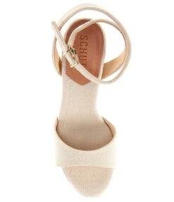 Schutz Kaila Fabric Ankle Strap Mary Jane Platform Dress Sandals -Hummel Winkel 00000000 zi 50b3405b a168 4b1e 85ee f0ad7b7ed0c8 04 ai