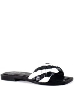 Diba True Con Stance Braided Color Block Leather Slide Sandals -Hummel Winkel 00000000 zi 510e59ca a8a4 4ffe a9cd 325db44a0a45