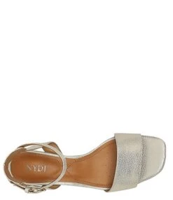 NYDJ Georgia Metallic Leather Sandals -Hummel Winkel 00000000 zi 51a54456 f22e 4542 a9e3 fd1ee8d2751a 06 ai