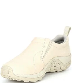 Merrell Men's Jungle Nubuck Leather Moc Slip-Ons -Hummel Winkel 00000000 zi 52b204d8 95a2 4a62 aa28 b08351b7c332 03 ai