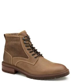 Johnston & Murphy Men's Barrett Plain Toe Shearling Boots -Hummel Winkel 00000000 zi 575301b3 9f76 41f4 beac c24f548180a3