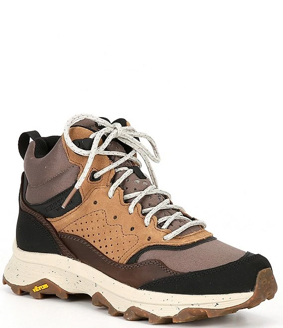 Merrell Men's Speed Solo Mid Waterproof Suede Boots 6 Merrell Men's Speed Solo Mid Waterproof Suede Boots - Afbeelding 4