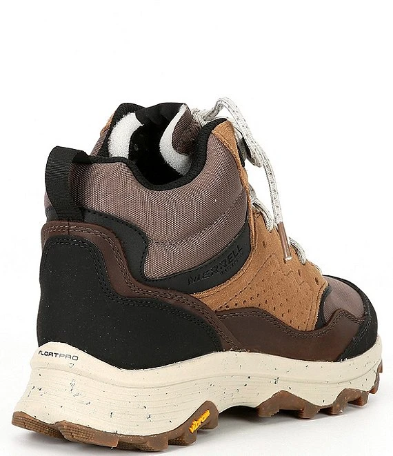 Merrell Men's Speed Solo Mid Waterproof Suede Boots 3 Merrell Men's Speed Solo Mid Waterproof Suede Boots