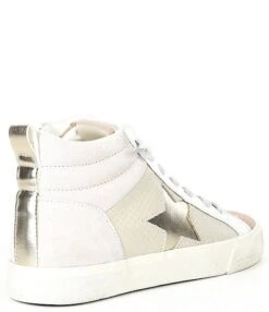 Vintage Havana Axel Star Leather Suede High Top Zip Sneakers -Hummel Winkel 00000000 zi 5e8b7d0c e189 4c45 a6ce aa80738dfee9 01 ai