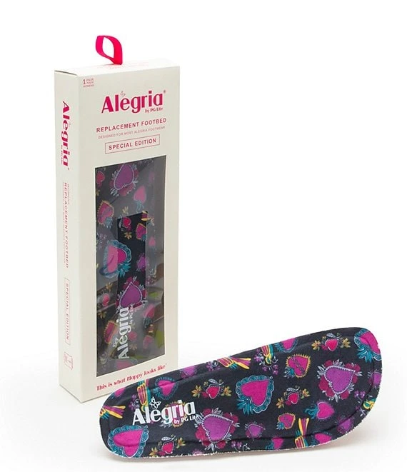 Alegria Frida Print Replacement Footbeds 3 Alegria Frida Print Replacement Footbeds
