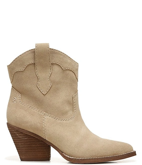 Zodiac Roslyn Suede Western Booties 7 Zodiac Roslyn Suede Western Booties - Afbeelding 5