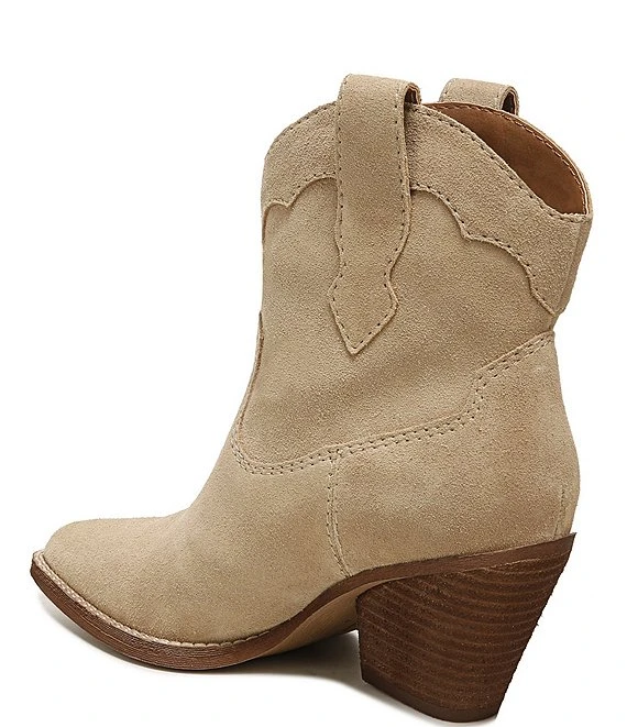 Zodiac Roslyn Suede Western Booties 6 Zodiac Roslyn Suede Western Booties - Afbeelding 4