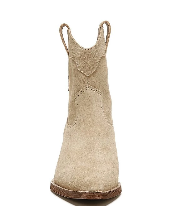 Zodiac Roslyn Suede Western Booties 3 Zodiac Roslyn Suede Western Booties