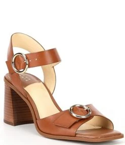Alex Marie Quinna Leather Double Buckle Block Heel Sandals -Hummel Winkel 00000000 zi 688eab2b b725 4e0d 9d97 3eba42c47d38