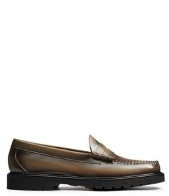G.H. Bass Men's Larson Burnished Leather Weejun Penny Loafers -Hummel Winkel 00000000 zi 68aeeff7 dcee 4131 a49d 4bc7ac1b0e14 01 ai