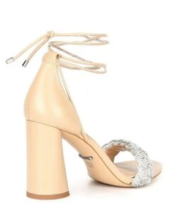 Gianni Bini TobinTwo Braided Rhinestone Ankle Tie Dress Sandals -Hummel Winkel 00000000 zi 6be05d07 ba46 414e b996 e70207dc2acb 01 ai