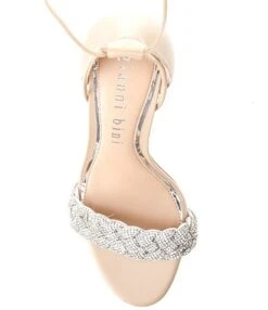 Gianni Bini TobinTwo Braided Rhinestone Ankle Tie Dress Sandals -Hummel Winkel 00000000 zi 6be05d07 ba46 414e b996 e70207dc2acb 05 ai