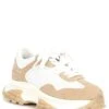 Vintage Havana Accelerate Suede And Mesh Retro Chunky Sneakers