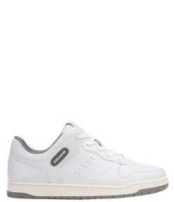 COACH Men's C201 Leather Retro Sneakers
