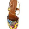 Kurt Geiger London Kensington Floral Patent Leather Platform Sandals