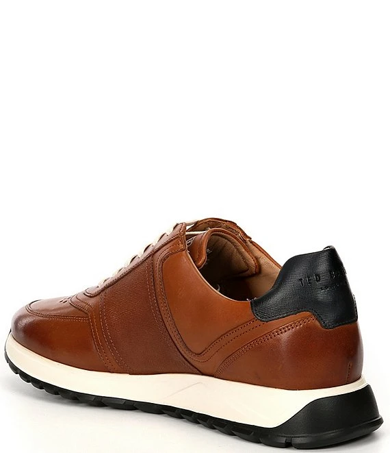 Ted Baker London Men's Frayne Leather Trainer Dress Sneakers 7 Ted Baker London Men's Frayne Leather Trainer Dress Sneakers - Afbeelding 5