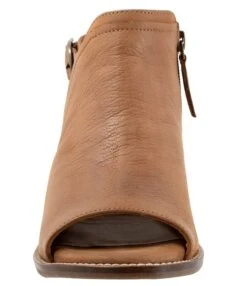 SoftWalk Novara Nubuck Suede Peep Toe Open Heel Shooties -Hummel Winkel 00000000 zi 75ab1121 9b7e 4eb6 b9a2 f1d1dec221c2 05 ai