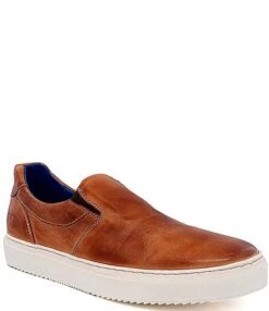 Bed Stu Men's Harry Leather Slip-On Sneakers