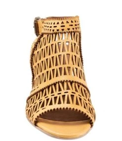 Bueno Candice Leather Laser Cut Out Sandals -Hummel Winkel 00000000 zi 7a84b67a 8d67 411a bbad 6bfe0d595975 05 ai